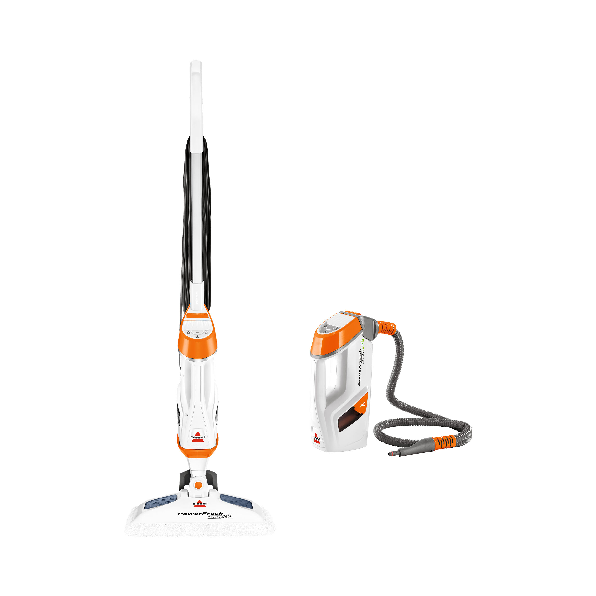 PowerFresh® Pet Lift-Off™ 2-in-1 Scrubbing & Sanitizing Steam Mop